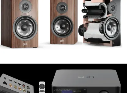 Wiim AMP Ultra + Polk R200