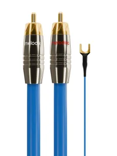 Melodika SBPH Sky Blue (RCA Phono) - 1m | Odsłuch | Raty 0% | Salon Warszawa | Autoryzowany Dealer | Negocjuj cenę |