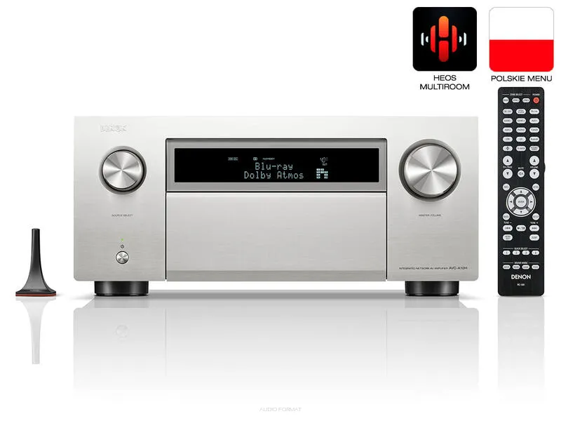 Denon AVC-A10H Silver - Amplituner Kina Domowego 13.4 8K | Odsłuch | Raty 0% | Salon Warszawa | Autoryzowany Dealer | Negocjuj cenę |