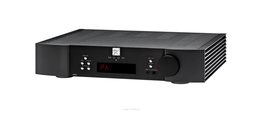 Moon 340iX Black - Zintegrowany wzmacniacz stereo 