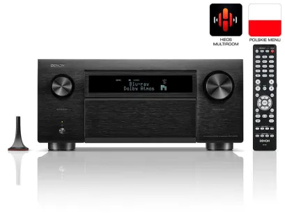 Denon AVC-A10H Czarny - Amplituner Kina Domowego 13.4 8K | Odsłuch | Raty 0% | Salon Warszawa | Autoryzowany Dealer | Negocjuj cenę |