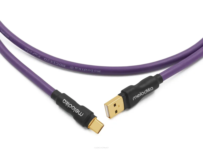 Melodika MDUAC Purple (USB 2.0, Typ A-C) - 2,5m | Odsłuch | Raty 0% | Salon Warszawa | Autoryzowany Dealer | Negocjuj cenę |