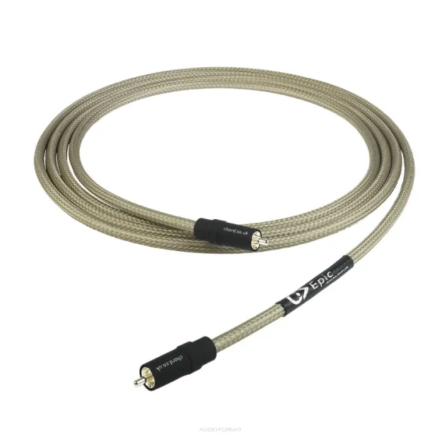 Chord Epic 1RCA na 1RCA Sub - 10m | Odsłuch | Raty 0% | Salon Warszawa | Autoryzowany Dealer | Negocjuj cenę |