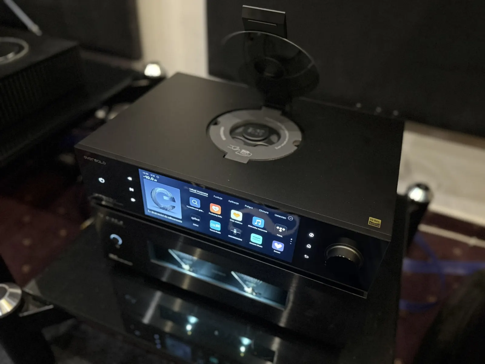 Eversolo DMP-A8 Master Edition Gen 2 z otwartym napędem CD