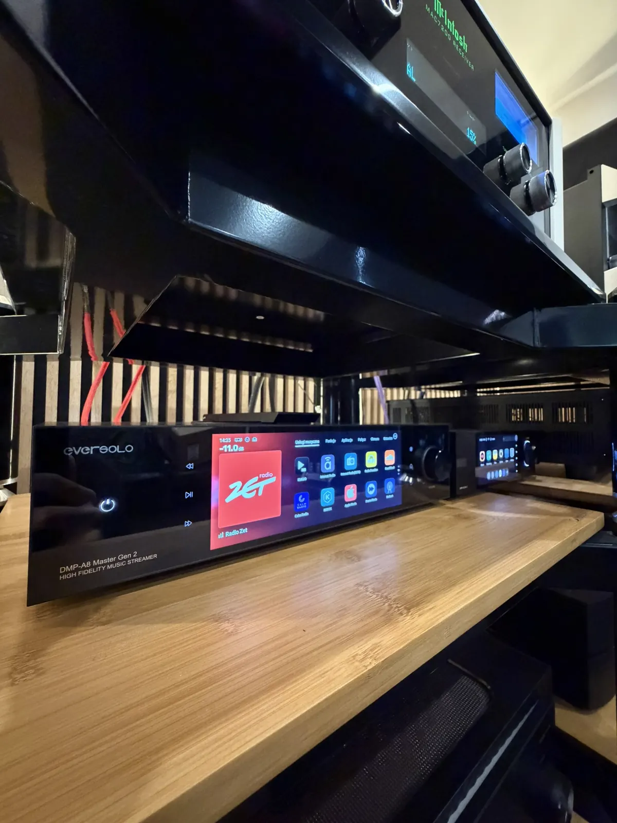 Eversolo DMP-A8 Master Edition Gen 2 w salonie Audio Format