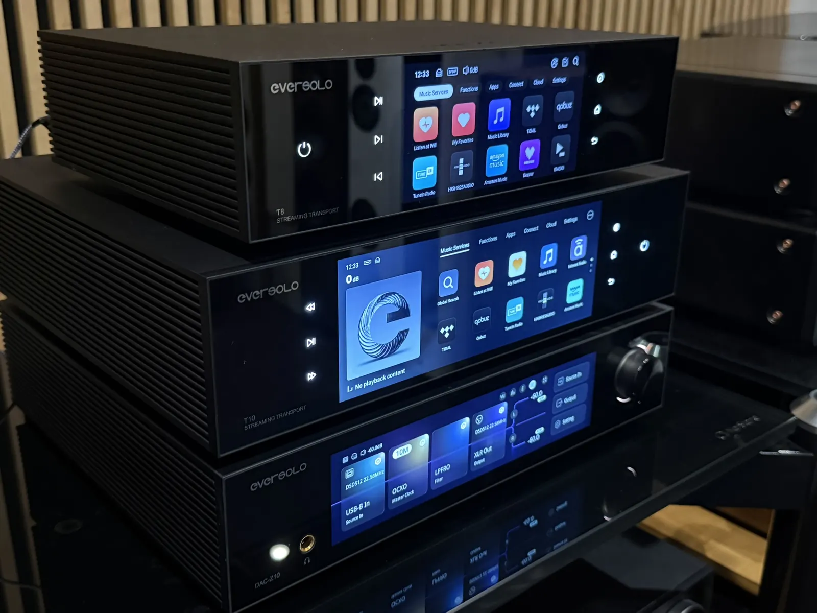 Eversolo T8 T10 i DAC-Z10 w salonie Audio Format
